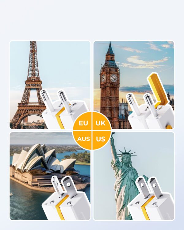 VOLTME VITO Go EzTravel Travel Charger 35W - White F4028 - Image 4