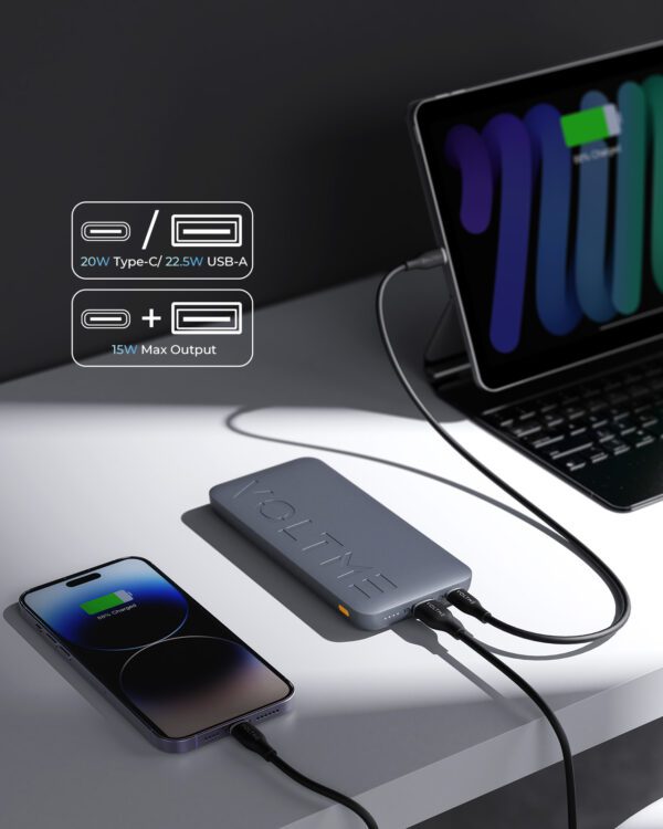 VOLTME Hypercore 20K 20000mAh 22,5W - Deep Blue B3010 - Image 5