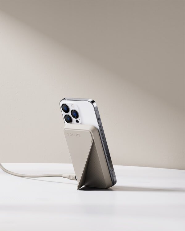 VOLTME MagPak 5K Series 5000mAh 15W - Dove Grey B3002 - Image 4