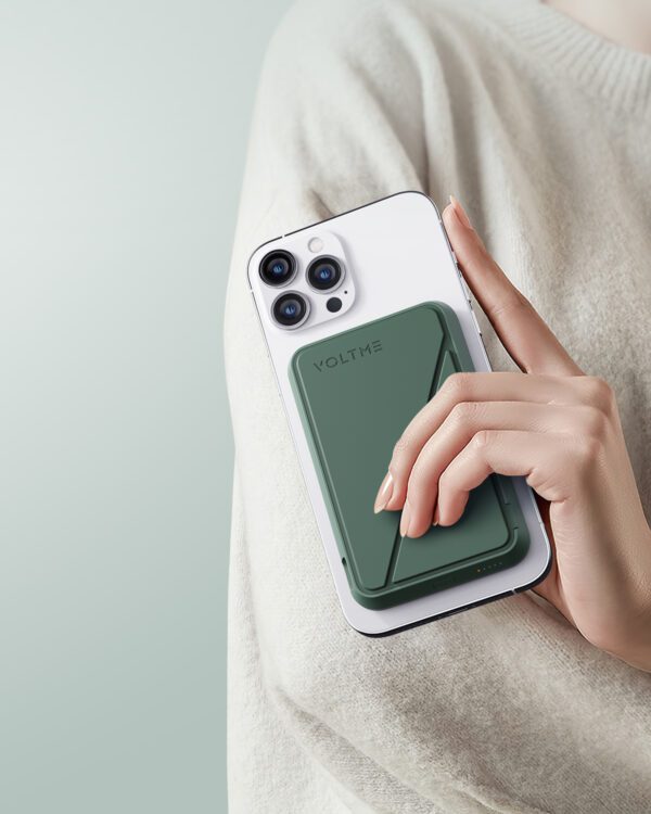 VOLTME MagPak 5K Series 5000mAh 15W - Forest Green B3005 - Image 2