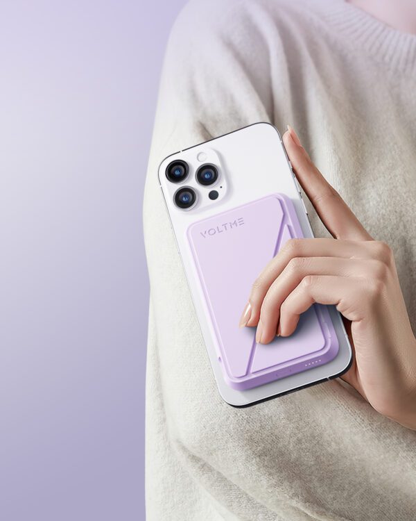 VOLTME MagPak 5K Series 5000mAh 15W - Violet B3004 - Image 2