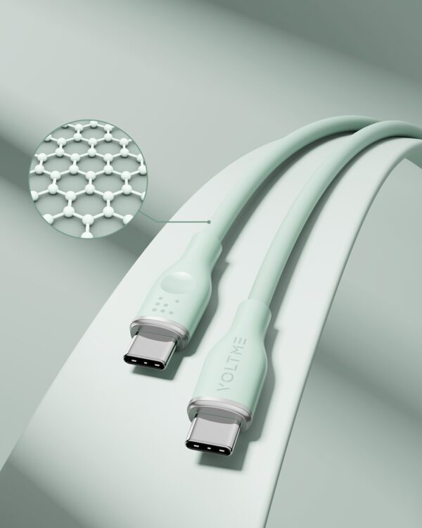 VOLTME Powerlink Moss Series CTC 3A-60W 1,0m - Green C2024 - Image 2