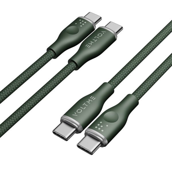 VOLTME Powerlink Rugg Series CTC 3A-60W 1,0m - Green C2051