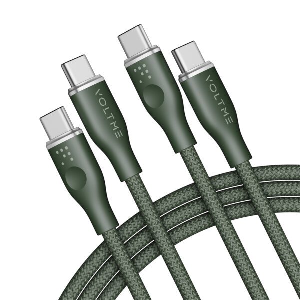 VOLTME Powerlink Rugg Series CTC 5A-100W 1,8m - Green C2063