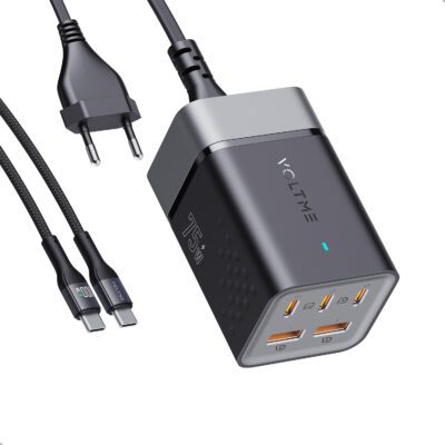 VOLTME VITO Go EzTravel Desktop Charger 75W - Black F4018